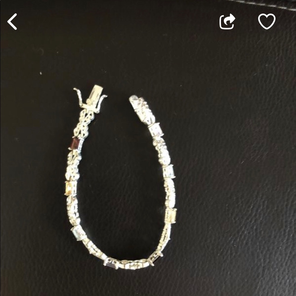 White gold bracelet